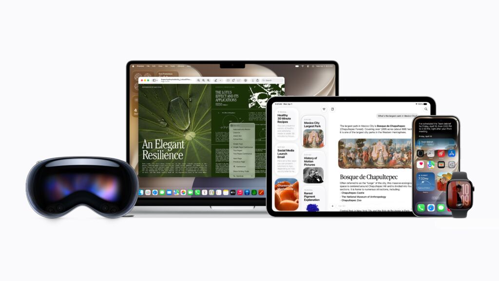 Apple、新しいApple IntelligenceとSiri AIを発表（Siri AIは当初英語から）