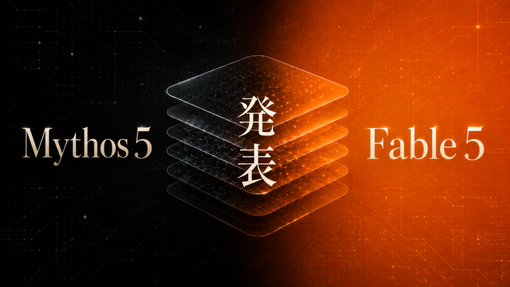 Anthropic、Claude Fable 5とClaude Mythos 5を発表。