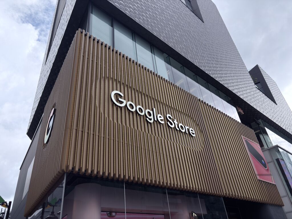 Google Store 表参道の外観