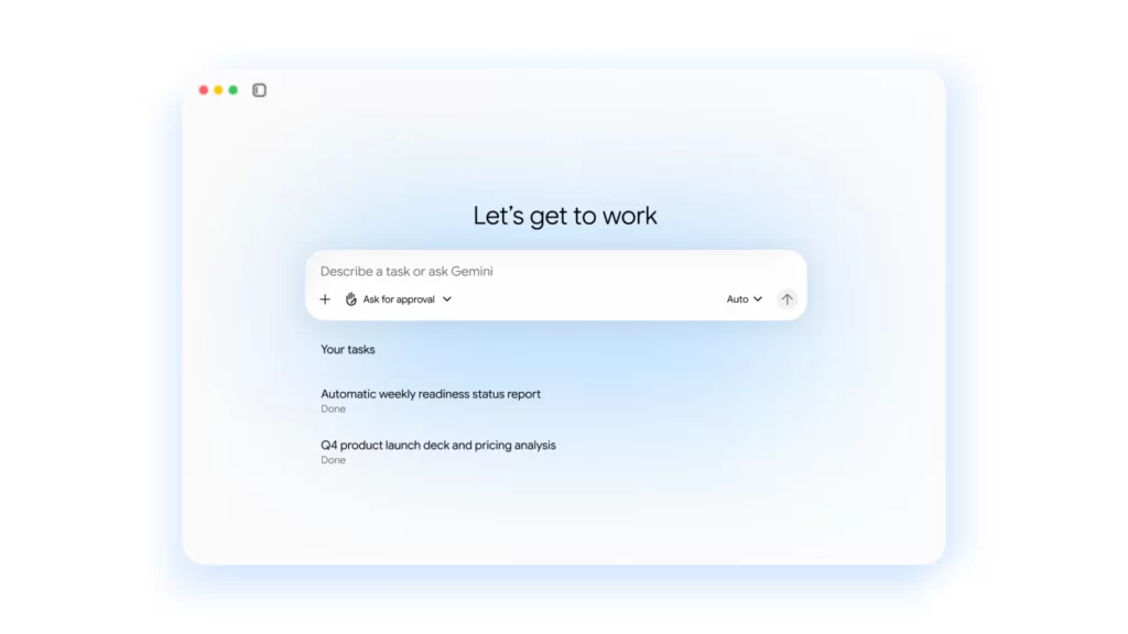 Google、業務特化型AI「Gemini Agent」を発表。GmailやGoogle Workspaceと連携し、複雑なタスクを自律実行
